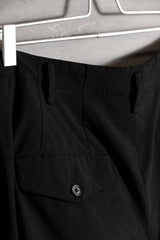 Y's for men Yohji Yamamoto Wool Gabardine Tuck Pants Yohji Yamamoto's early men's wool Gabardine pleated suit pants