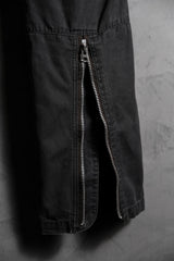 Undercover 10A/W Military Cargo Pants Takahashi Shield side pocket trouser leg zipper 9-point pants