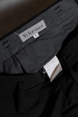 Y’s Yohji Yamamoto Cotton Cupro Pants 山本耀司 棉質混紡直筒褲