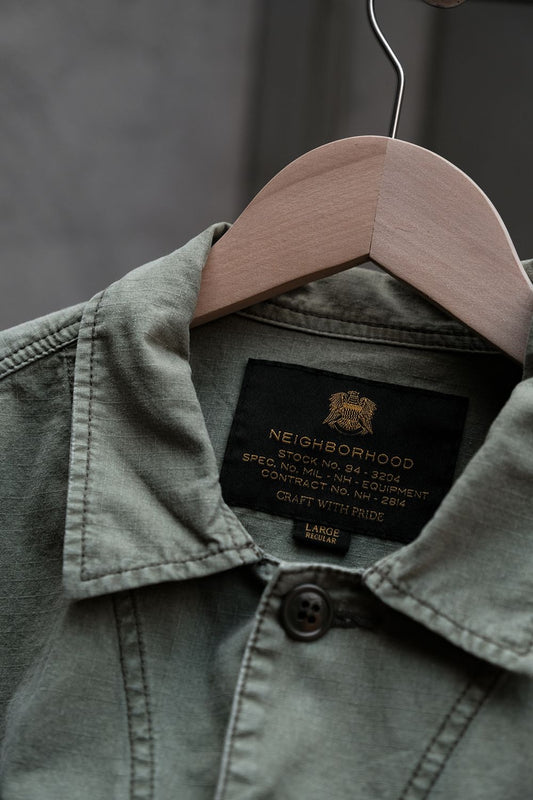 NEIGHBORHOOD 17S/S BDU C-SHIRT Takizawa Shinsuke ripstop military shirt