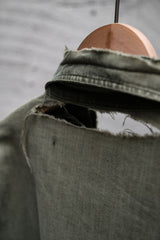 USARMY 1940年代 M-43 HBTジャケット 米軍支給の13星ボタンヘリンボーンフィールドシャツジャケット