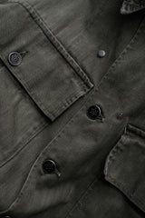 USARMY 1940年代 M-43 HBTジャケット 米軍支給の13星ボタンヘリンボーンフィールドシャツジャケット