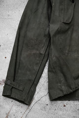 USNAVY 1950年代 第二次世界大戦デッキレインパーカー 第二次世界大戦米海軍支給フード付きデッキレインコート