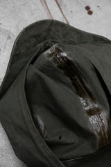 USNAVY 1950年代 第二次世界大戦デッキレインパーカー 第二次世界大戦米海軍支給フード付きデッキレインコート