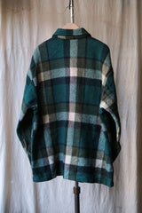 1970年代「AK-JAK」ヴィンテージウールチェックシャツ 1970年代ヴィンテージウールチェックシャツ