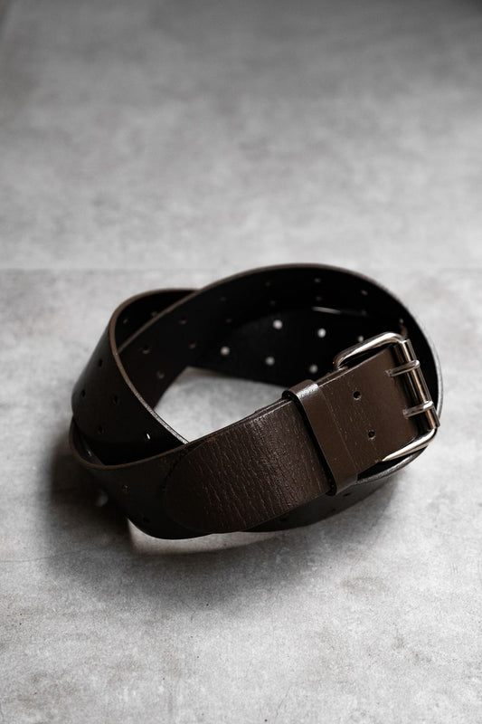 MARC JACOBS Double-hole Leather Belt 義大利製 雙排孔皮帶