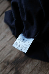 エンジニアードガーメンツ プリントポケットTシャツ ネイビー 日本のデザイナーブランド プリントポケットショートTシャツ アメリカ製