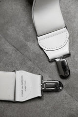 COMME des GARÇONS HOMME PLUS Suspenders 川久保玲男裝主線 米白寬版吊帶