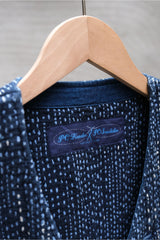 Porter Classic PERE TANGUY SASHIKO ZIP-UP VEST 吉田克幸 藍染刺子布拉鏈背心