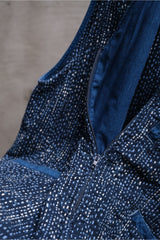 Porter Classic PERE TANGUY SASHIKO ZIP-UP VEST 吉田克幸 藍染刺子布拉鏈背心