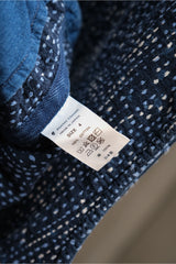 Porter Classic PERE TANGUY SASHIKO ZIP-UP VEST 吉田克幸 藍染刺子布拉鏈背心