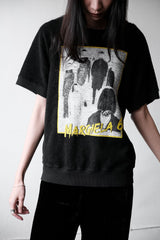 MM6 Maison Margiela Reversed Sweatshirt short-sleeved fleece sweatshirt made in Italy