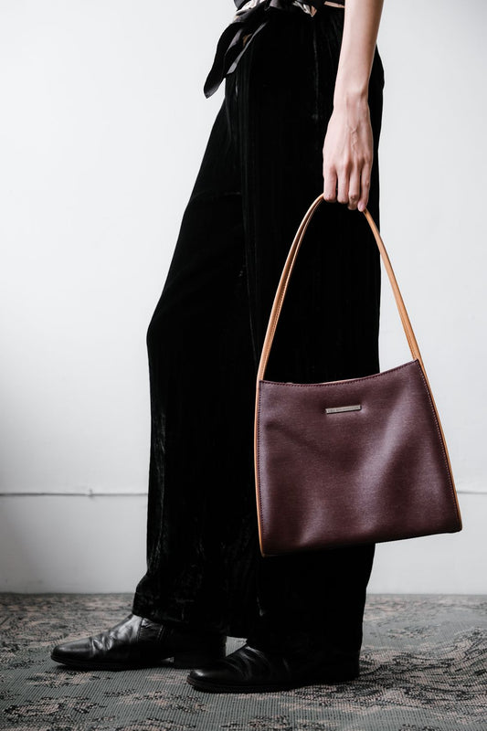 Balenciaga Vintage Leather Shoulder Bag 巴黎世家BB 精品古董包 皮革手提肩背包