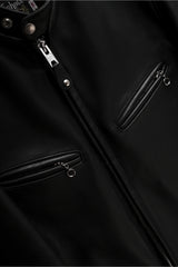 SCHOTT NYC Cafe Racer Leather Jacket 美國製 經典騎士皮衣夾克