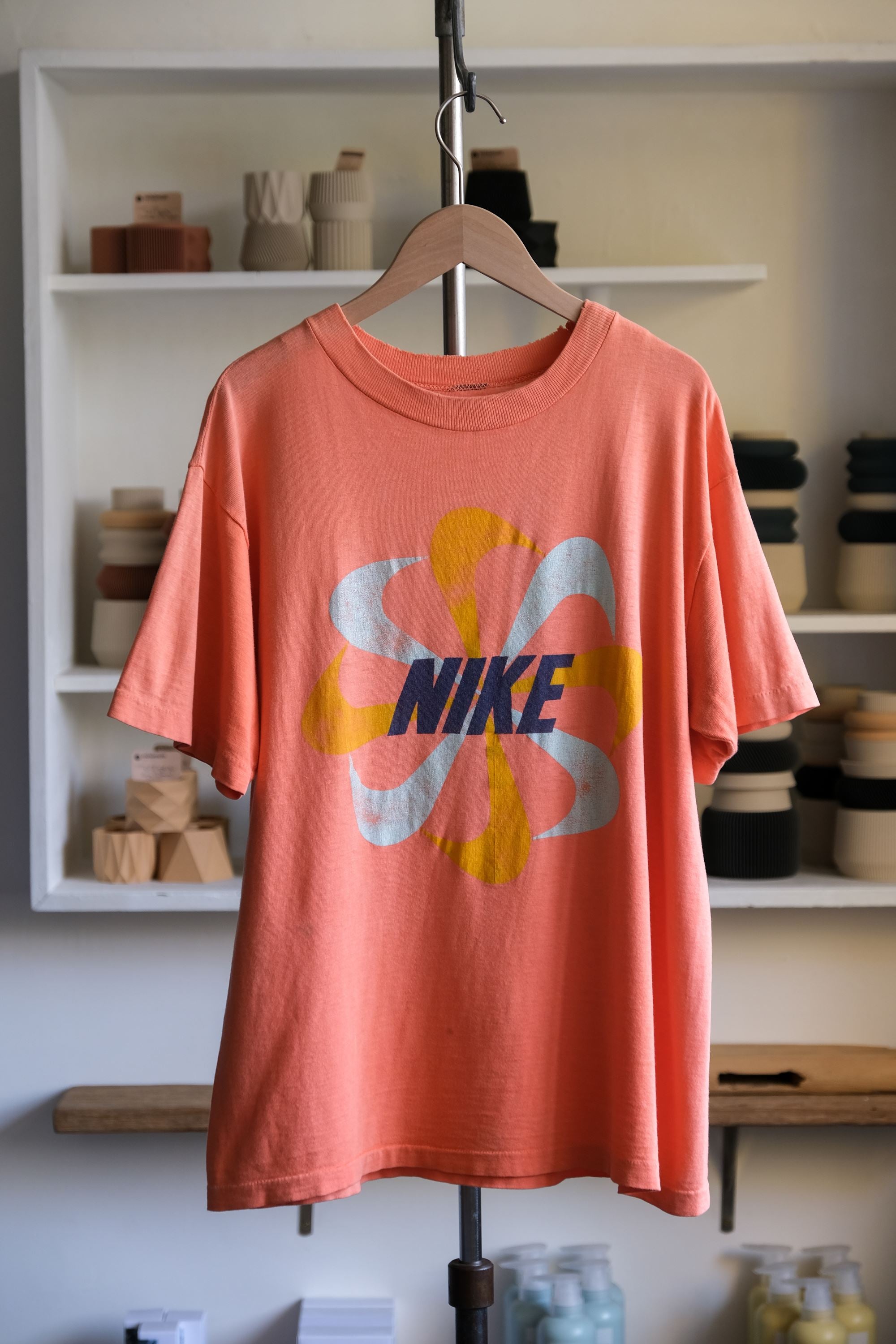 Nike 1977 78s Vintage Pinwheel Tee Single Stitch Original Vintage Pinw