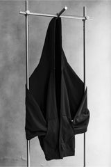 ANCELLM Over Sweat Coat Hoodie 日本設計師品牌 無拉鏈寬鬆作舊連帽外套