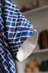 1960年代の「シアーズ」テリークロス カバナ ビーチ シャツ。1960年代のオリジナル ヴィンテージ テリークロス ビーチ シャツ。