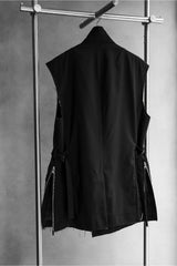 S’YTE 22SS Tropical Double Breasted Silhouette Sleeveless Jacket 山本耀司副線 雙排扣無袖西裝背心