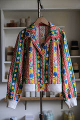 1960〜70年代のミスリーバイスプリントジャケットビッグEオリジナルヴィンテージコットンプリントジャケット