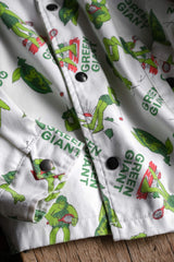 1970's Green Giant Printed Coach Jacket Original vintage Green Giant Printed Coach Jacket