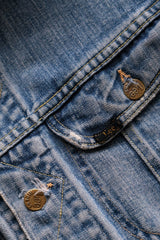 1970年代 Lee Riders 101-J カットオフスリーブ デニムジャケット オリジナルヴィンテージデニムジャケット カットオフスリーブベスト