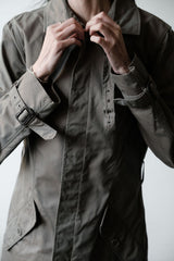 Yohji Yamamoto Y's x Aspesi Cotton Coat Yamamoto Yohji Y's x Aspesi special glossy windbreaker jacket