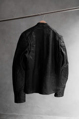 Vintage Segura Leather Racer Jacket Made in France 法國古著真皮騎士皮衣夾克