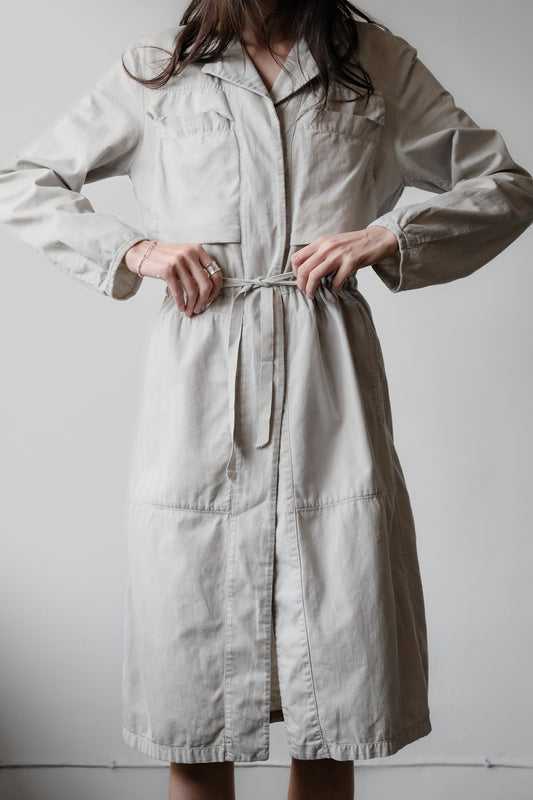 MM6 Martin Margiela 04S/S Coat Margiela waist drawstring coat