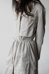 MM6 Martin Margiela 04S/S コート マルジェラ ウエストドローストリングコート