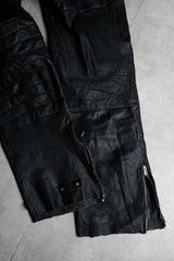 Vintage Hein Gericke Leather Motorcycle Bib Overalls 古著真皮摩托車騎士吊帶褲