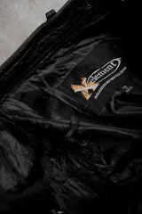 Vintage Xelement Side Zip Leather Motorcycle Biker Pants 古著側拉鍊+排釦真皮騎士皮褲