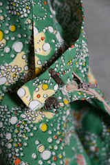 Vintage Full Print Pants Vintage full print lightweight trousers