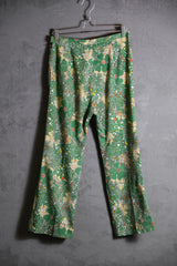 Vintage Full Print Pants Vintage full print lightweight trousers