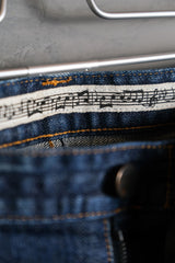 Number (N)ine 07F/W Skinny Denim Jeans Takahiro Miyashita period narrow-fit jeans riri zipper