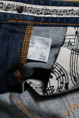 Number (N)ine 07F/W Skinny Denim Jeans Takahiro Miyashita period narrow-fit jeans riri zipper