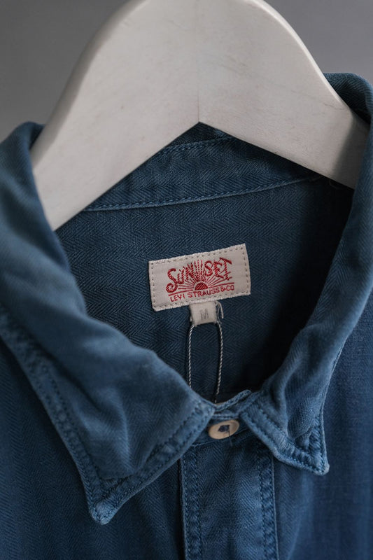 Levi’s Vintage Clothing LVC SUNSET Overdyed Work Shirt 復刻染色老式工裝襯衫