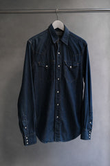 DOUBLE RL Buffalo Denim Western Shirt 羅夫·勞倫復古支線 丹寧西部襯衫 美國製