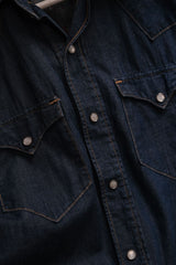 DOUBLE RL Buffalo Denim Western Shirt 羅夫·勞倫復古支線 丹寧西部襯衫 美國製