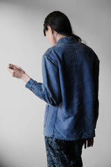 French Vintage “Le Sans Pareil” Moleskin Work Jacket French vintage blue moleskin work jacket