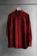Vintage Regal Metallic Shirt 復古紅色金屬光澤襯衫