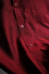 Vintage Regal Metallic Shirt 復古紅色金屬光澤襯衫