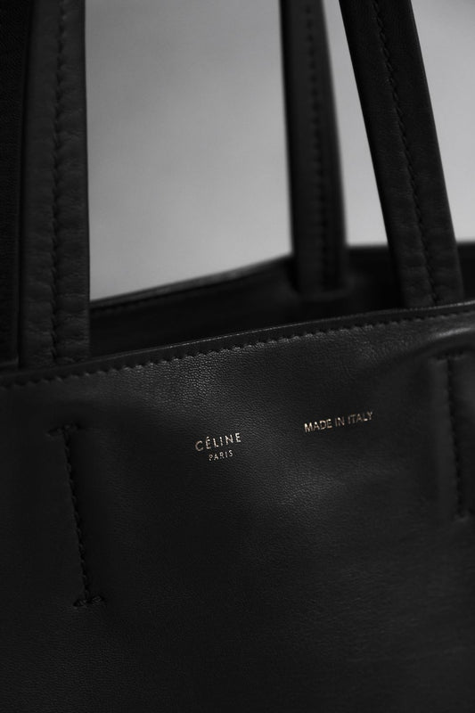Celine Leather Cabas Tote Bag 思琳 皮革手提托特包 義大利製