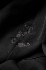 1930s Vintage French Wool Sack Coat with Embroidery Repair