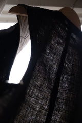 Deadstock 1930's "JMF &Co." French Distressed Wool Waistcoat