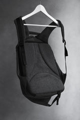 Cote&Ciel Isar Backpack, a French fashion and functional bag brand, features a waterproof canvas backpack in heather gray.