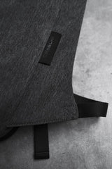 Cote&Ciel Isar Backpack, a French fashion and functional bag brand, features a waterproof canvas backpack in heather gray.