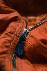 USAF 1960's Type CWU-1/P Orange Flight Suit Coveralls Made in USA US Air Force crew cold weather overalls