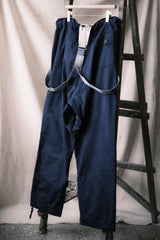1962’s British Royal Navy Windproof Ventile Trousers 英國皇家海軍潛艇兵防風罩褲 使用Lightning Zipper