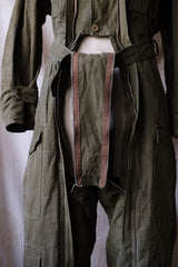 Belgian Amry 1950's Pixie Tank Suit Coveralls Belgian Army Tank Troops Coveralls