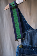 1940~50's "TEST" Vintage Denim Overalls Original Vintage Denim Overalls